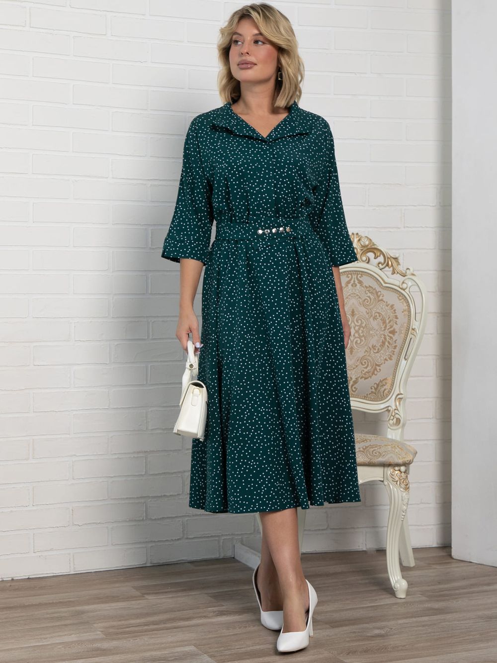 Платье Доминанта (зеленое) П16140-16М LT Collection
