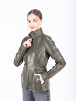 Куртка женская из натуральной кожи