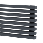 Радиатор WARMMET водяной настенный горизонтальный Luxe 60H (W) ГРАФИТ RAL7024