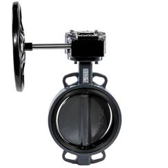 Затвор дисковый поворотный РИДАН ЗДМ 04.16.150 PN16 DN150 корп. GG25, диск - чугун GGG40