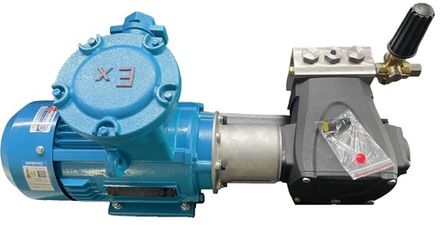 GPW-2821-3KW - Мотор-насосная группа для воды, на раме, давление 30 бар, 50 л/мин, 3 кВт, 380В/50Гц, корпус насоса из нержавеющей стали