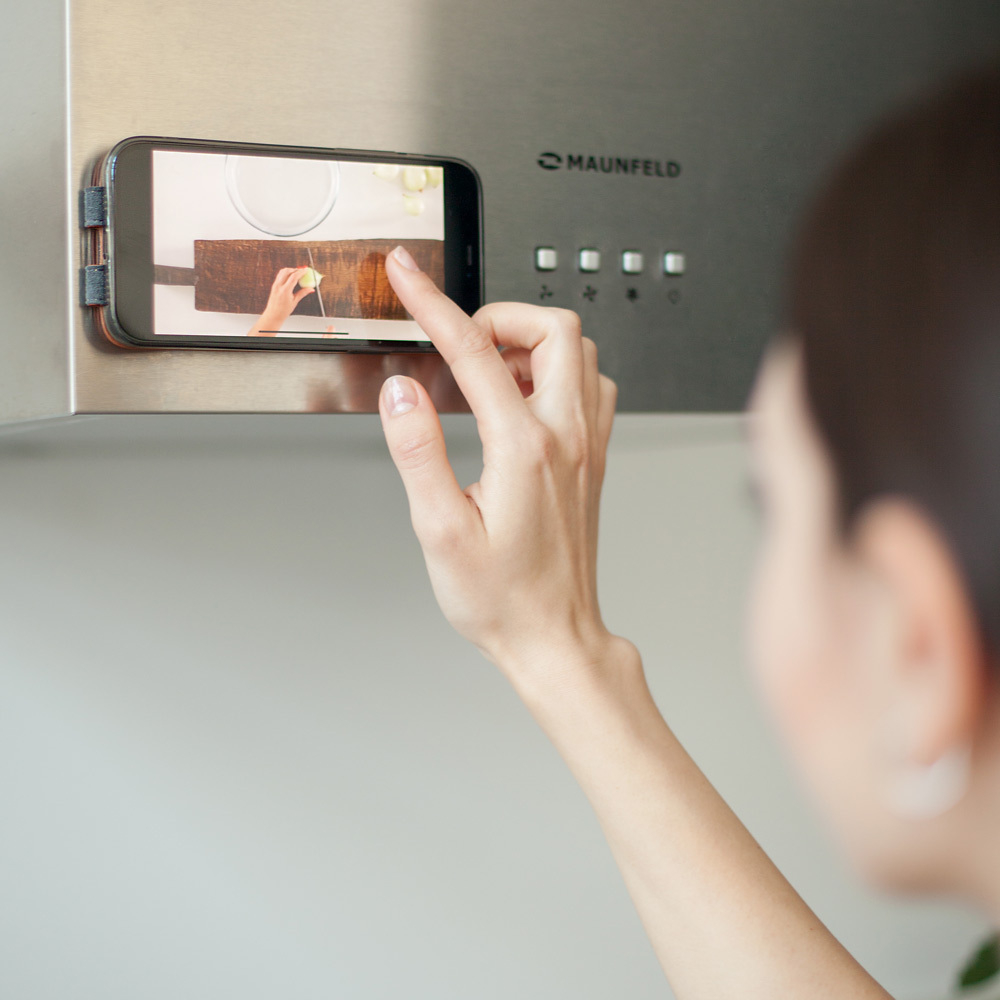 Чехол для iPhone 14 Pro из кожи питона, синего цвета