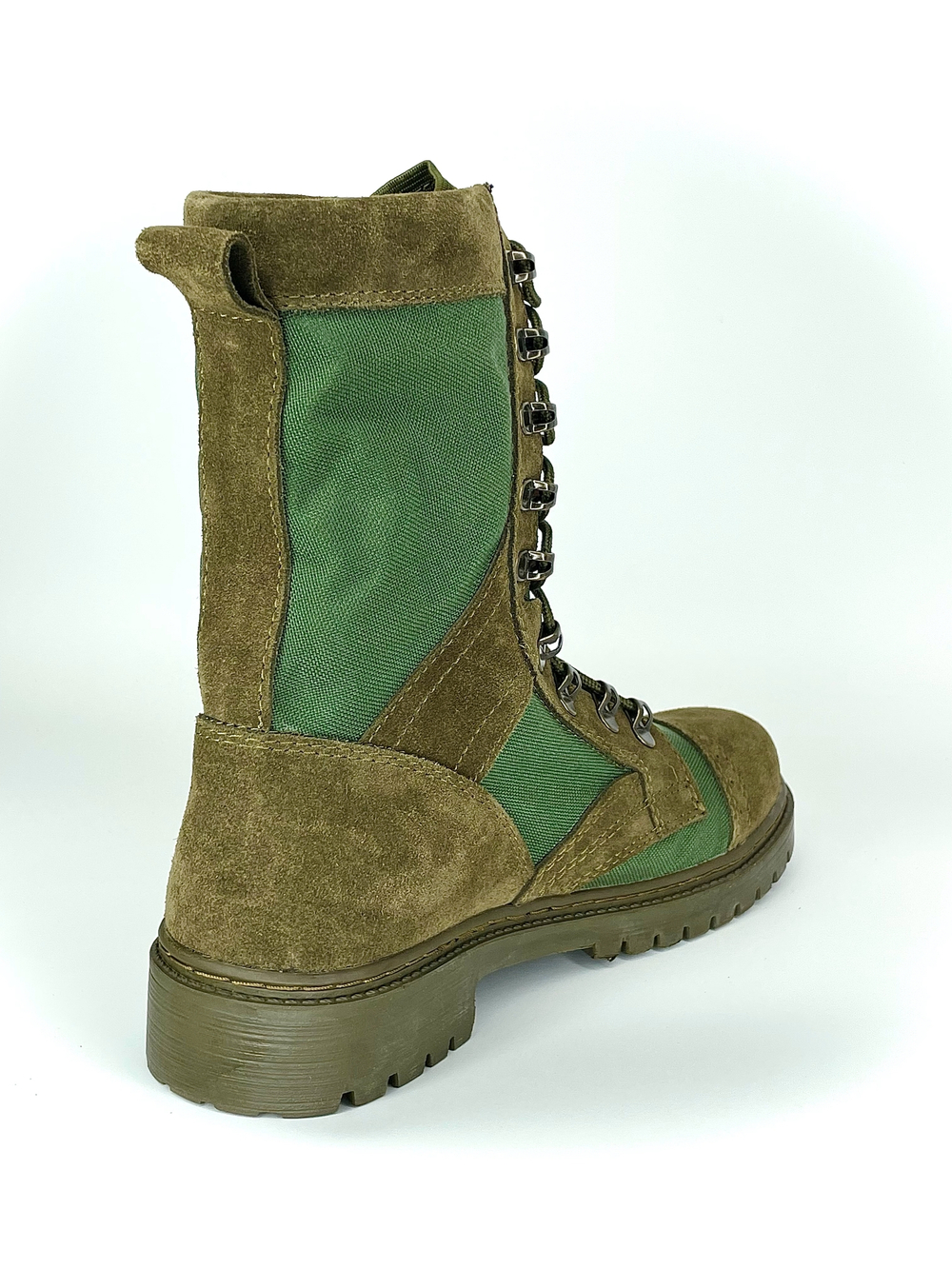 Берцы ДОФ 5000-03 облегчённые хаки (велюр и кордура)