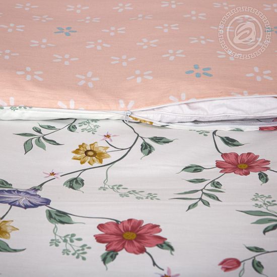 Евро комплект постельного белья Кэлли сатин