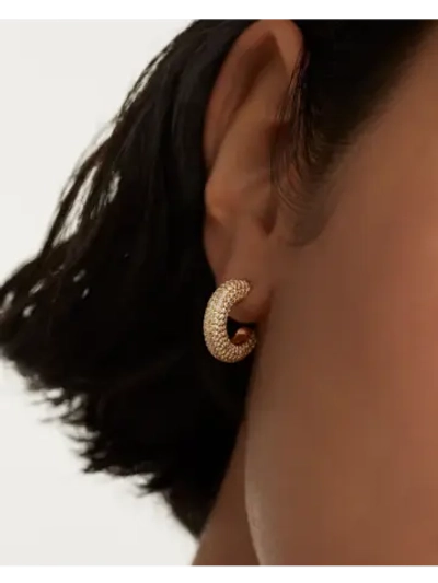 Серьги King серебро 925 пробы покрытое золотом