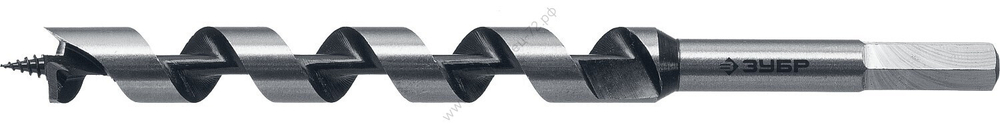 ЗУБР 18x235/160мм, сверло левиса по дереву, шестигранный хвостовик