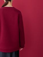 СВИТШОТ DO NOTHING CLUB BORDO