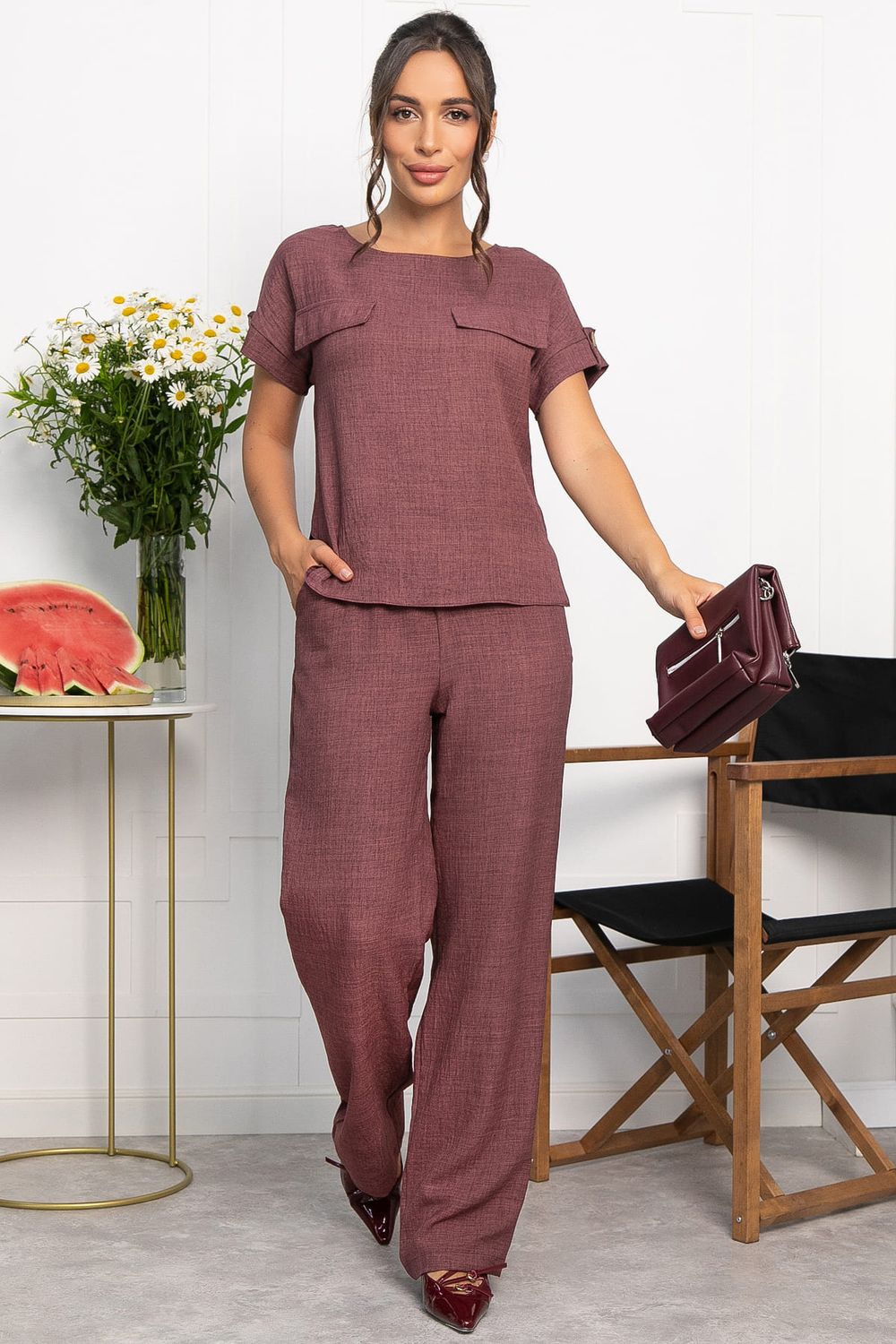 Костюм Можно всё (бордо) К15778-12М LT Collection