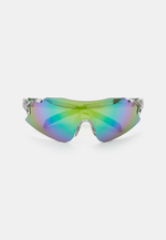 Спортивные очки HILX Savage 2.0 Shiny Crystal Grey Green / Green Mirror Lens