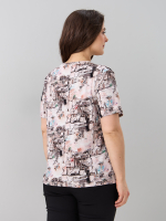 Футболка Фв-107/акварельгород-бежевый