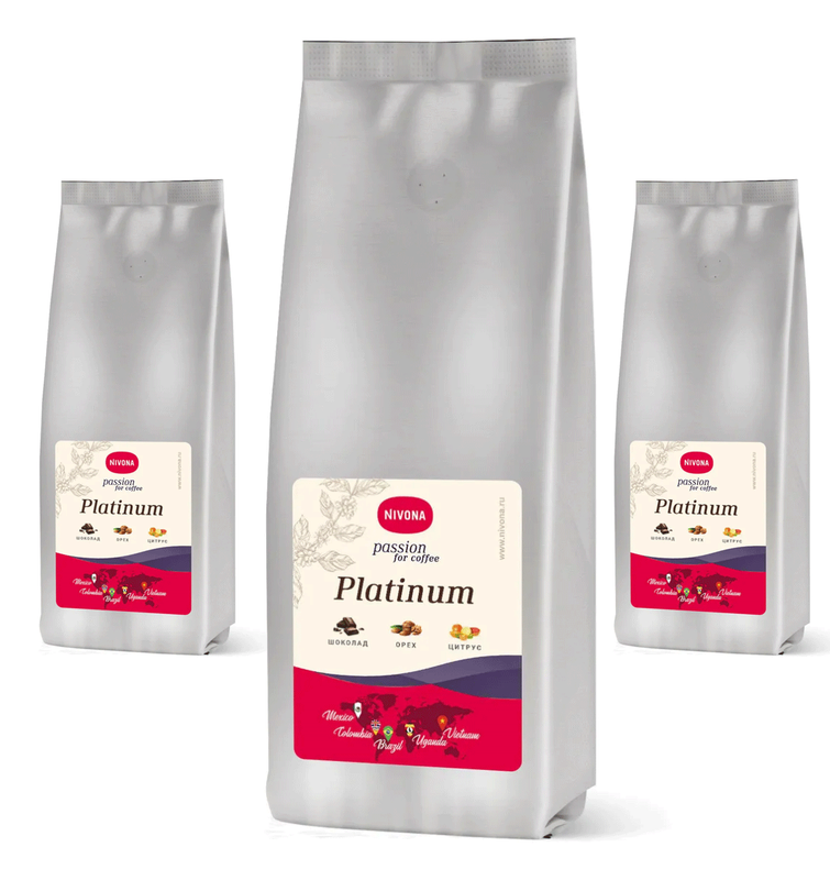 Набор Кофе в зёрнах Nivona Platinum (3 x 250г)