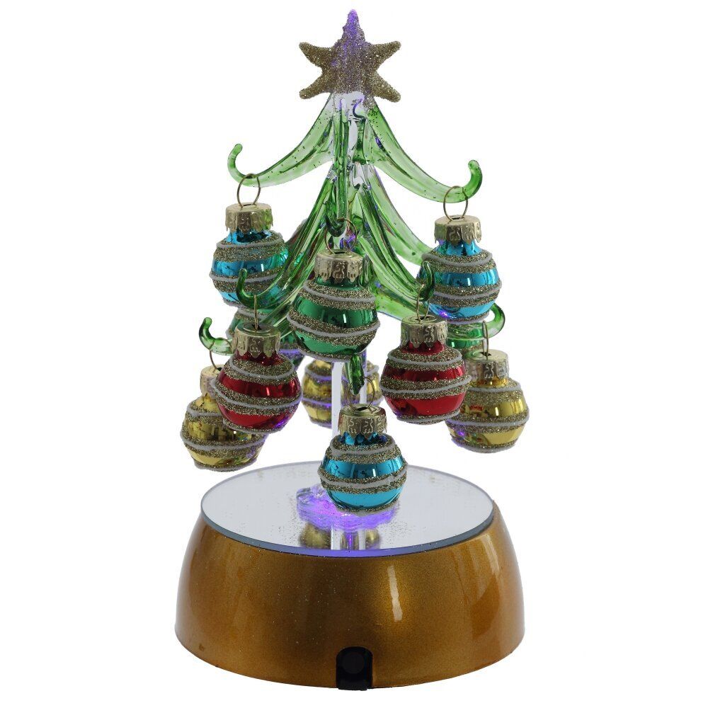 GAEM Изделие декоративное "Ёлка" с подсветкой (AAx3 н/п), L8,5 W8,5 H18,5 см