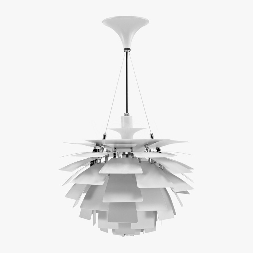 Pendant design lamp PH Artichok by Louis Poulse D50 (Silver)