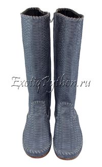 Сапоги из кожи питона SH-18