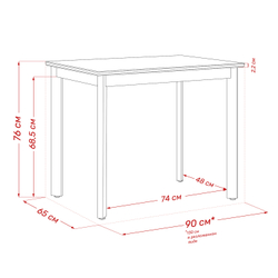 Стол раздвижной Leset Айлин 1Р