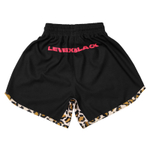 Шорты Level x Black Pink Leopard Competitor Black