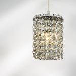 795314 Подвес CRISTALLO 1х40W G9 ХРОМ