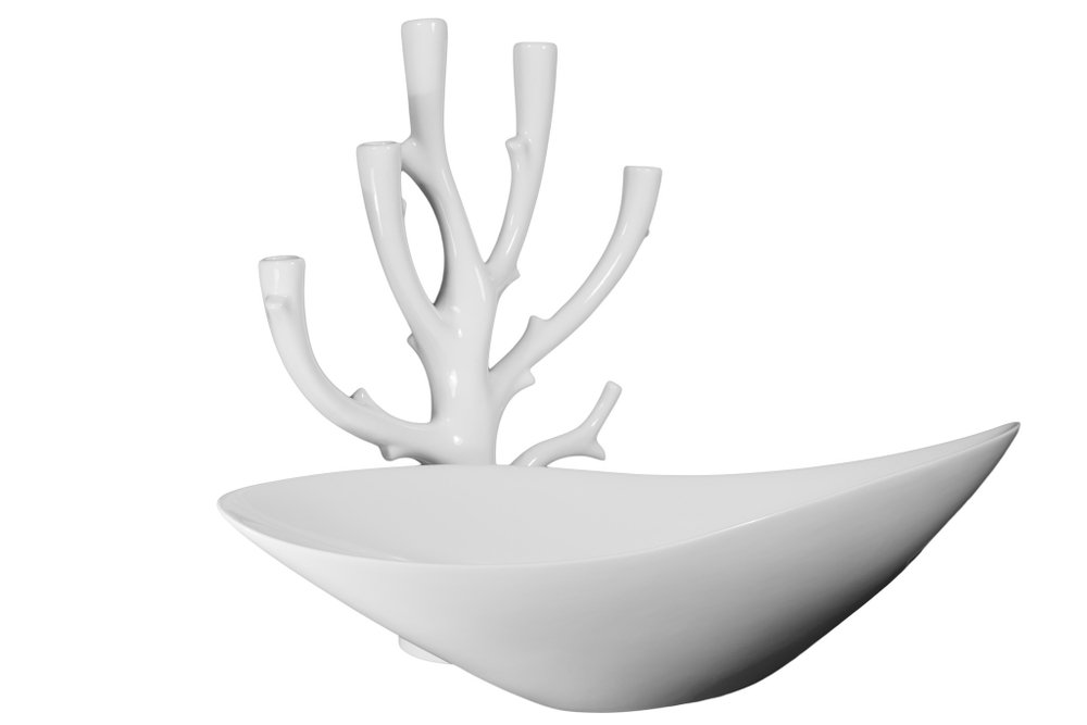 Чаша декоративная керамическая в центр стола Eternity от S. Bernardo из Португалии