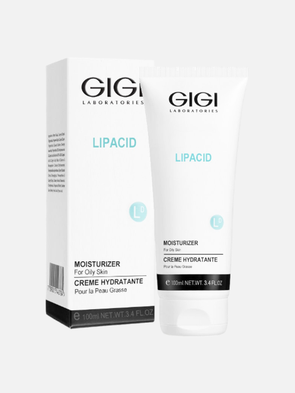 Легкий увлажняющий крем для жирной и проблемной кожи Lipacid Moisturizer, GiGi, 100 мл
