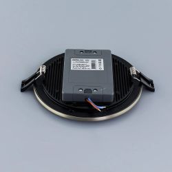 Citilux Омега CLD50R151 LED Встраиваемый светильник с диммером Матовый Хром