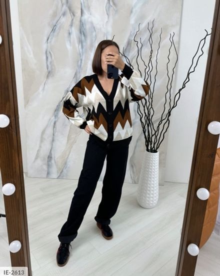 Кардиган IE-2614 Фабрика Моды Фото 2