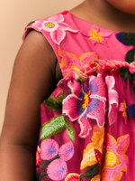 Сарафан для девочки Next AC9-266, Ярко-розовый