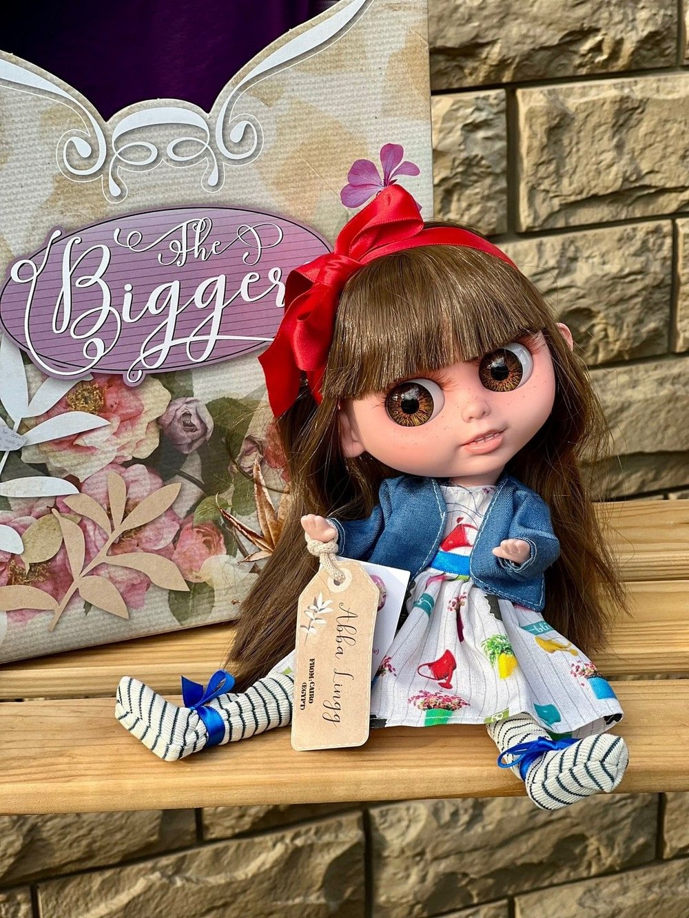 Кукла BERJUAN виниловая 32см BIGGERS Abba Lingg (24002)