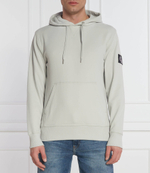Худи BADGE CALVIN KLEIN JEANS - серый(J30J323430)