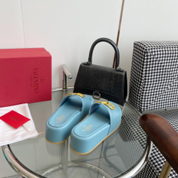 Valentino Vlogo Slide Sandal