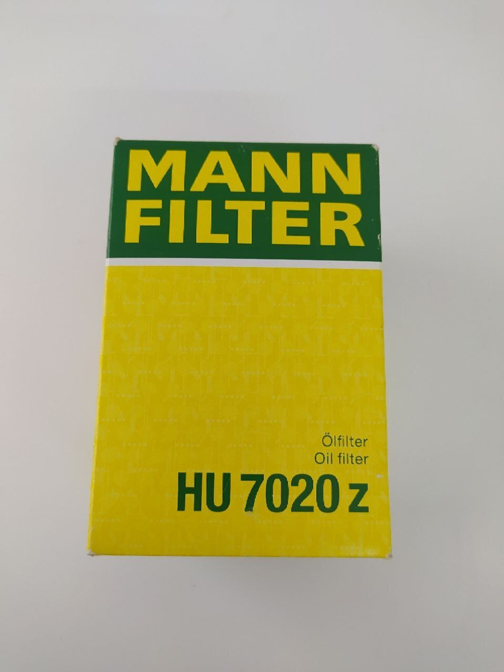 Фильтр масляный MANN HU7020Z Volkswagen Tiguan, Passat