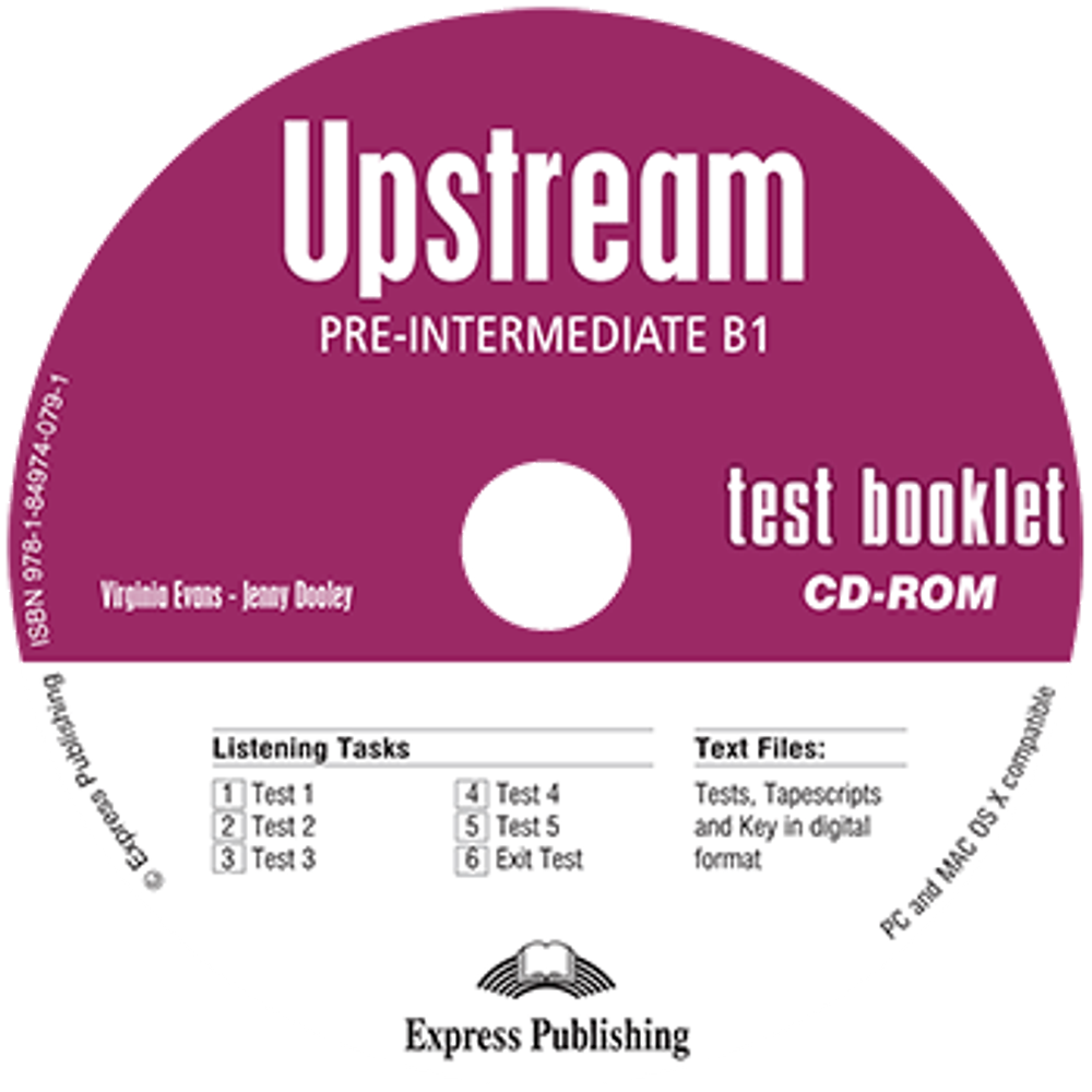 UPSTREAM PRE-INTERMEDIATE TEST BOOKLET CD-ROM