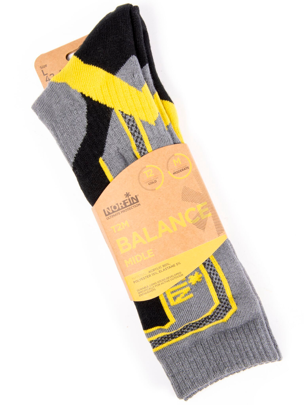 Носки Norfin T2P BALANCE WOOL р. (45-47) XL
