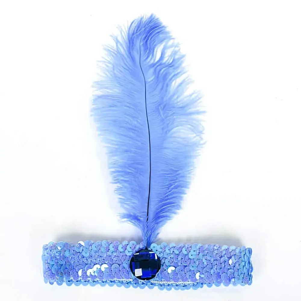 Карнавальный аксессуар полоска на волосы «Леди чарльстон», микс цветов