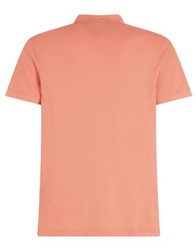 Мужское теннисное поло Tommy Hilfiger Core 1985 Slim Polo - peach dusk