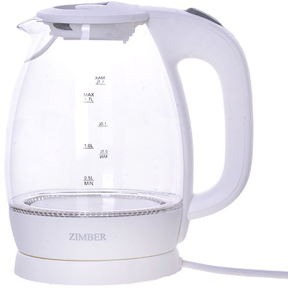Чайник электрический с подсветкой ZIMBER ZM-11250 1,7 л