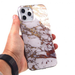 Чехол для iPhone 12 Pro Max Мрамор, ТПУ, 012726