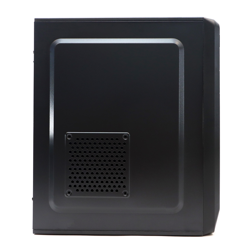 Корпус TESLA 3241U3BF, Без БП, ATX, чёрный, 1xFAN, 2xUSB2, 1xUSB3 (TSL-3241U3-BF)