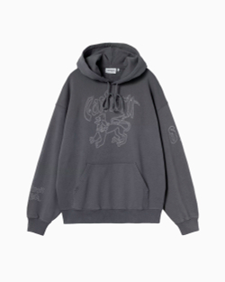 Толстовка Carhartt WIP Hooded Hackwork Sweat