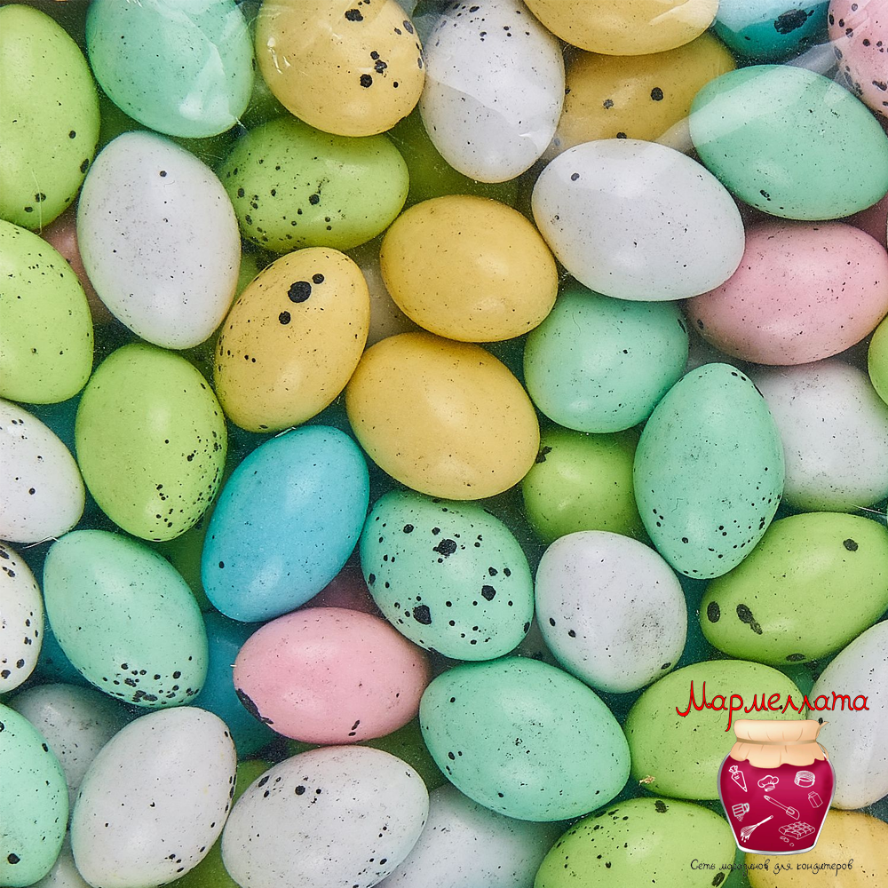 Шоколадный декор "Яички разноцветные", 1 кг