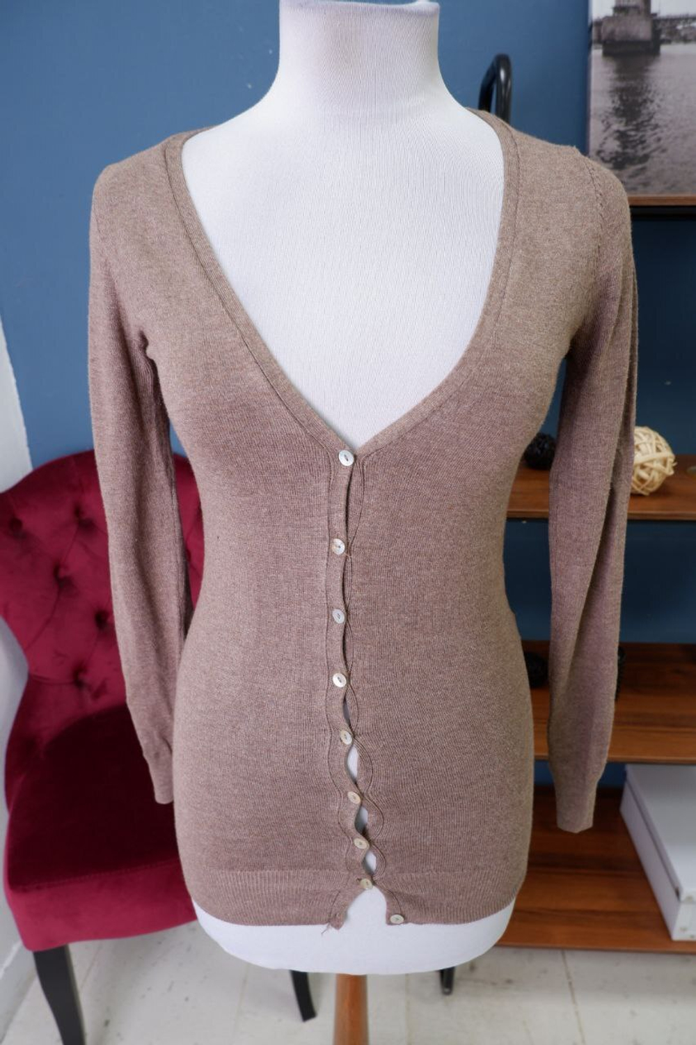 Кардиган на каждый день 40 размер