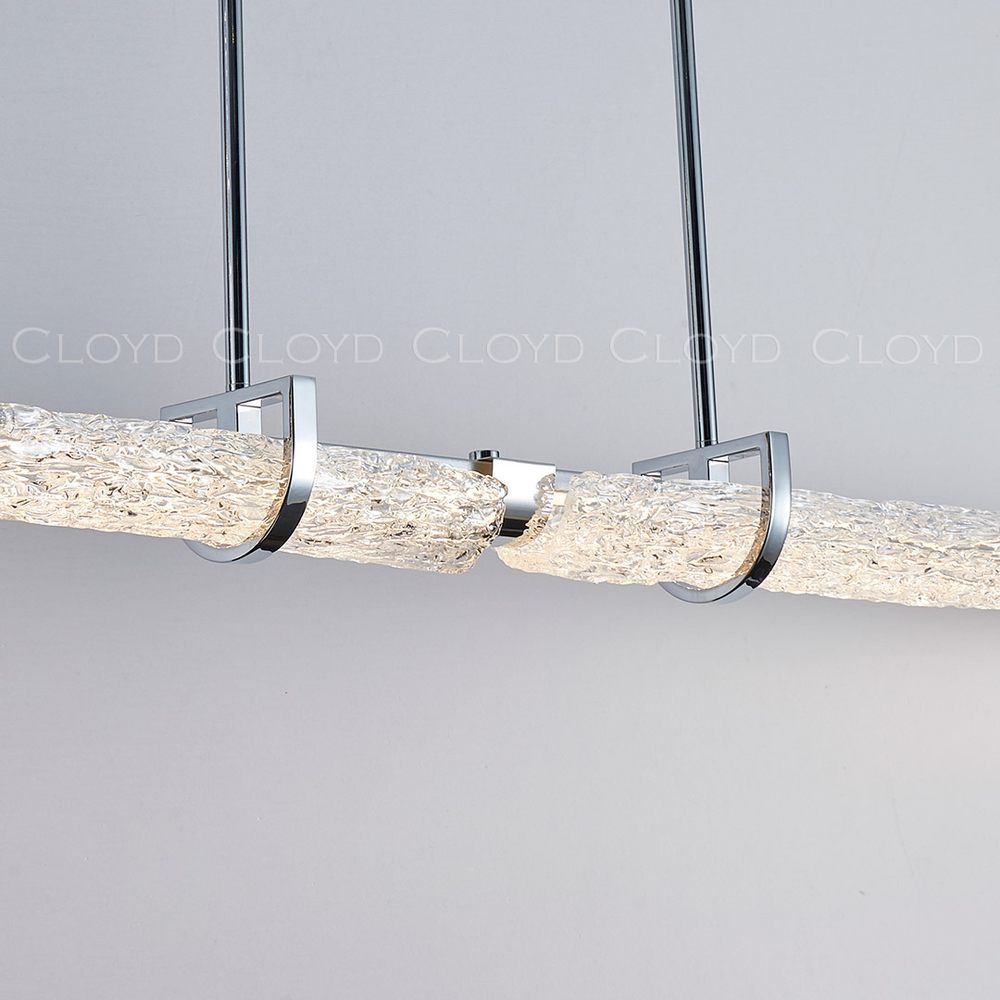 Подвесной светильник Cloyd MONDIAL P1 / шир. 120 см - хром (арт.11618)