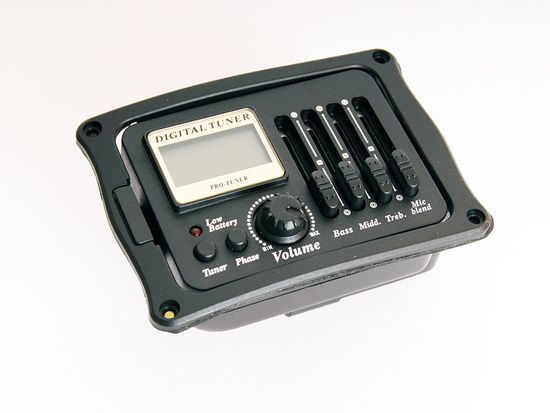 pro-1 Эквалайзер со звукоснимателем, 3-полосный, Alice