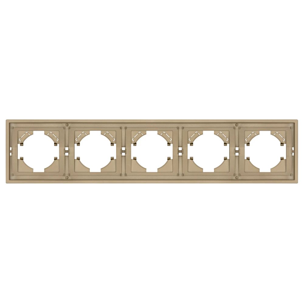 Рамка пластиковая FRM-TENDO-SFPL-5-GD (Arlight, Матовый песочный) 054658