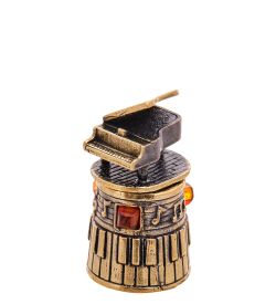 AM-3561 Наперсток «Рояль» (латунь, янтарь)