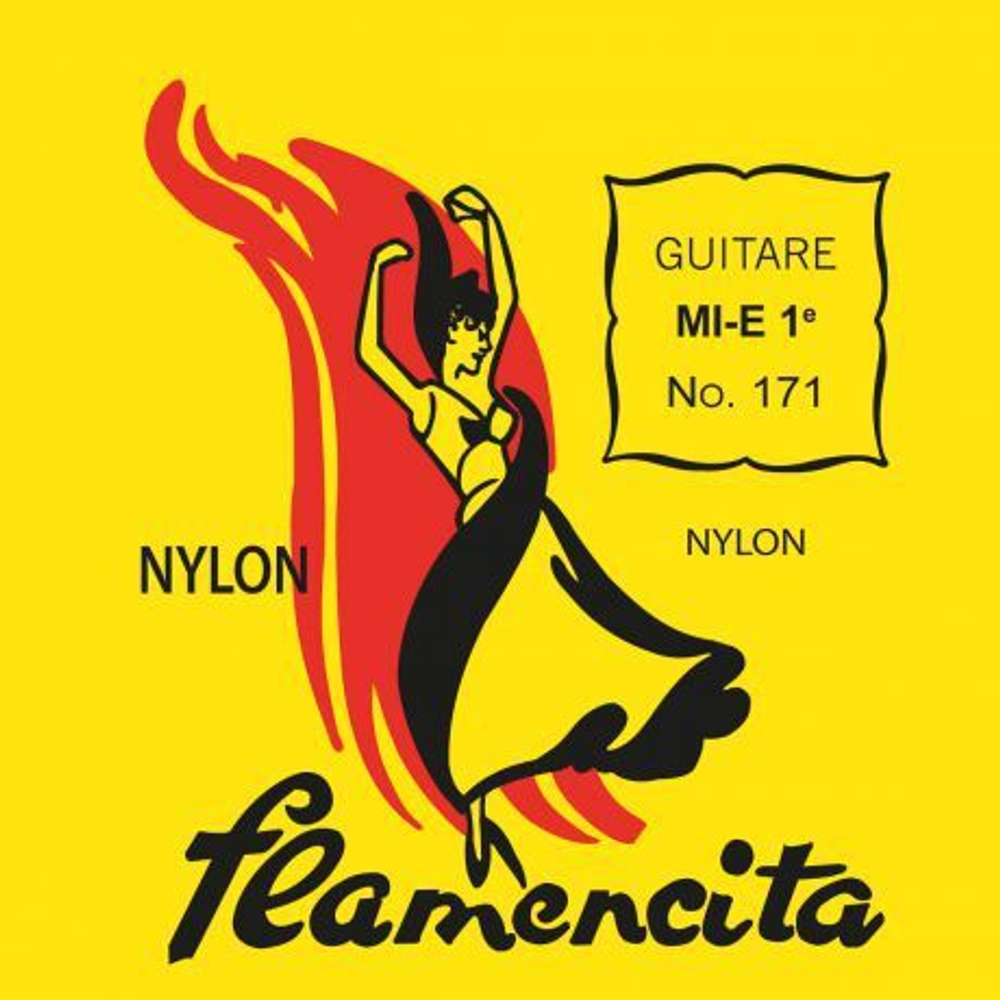 Savarez 170 Flamencita Струны для классических гитар, чистый нейлон, посеребренная навивка.