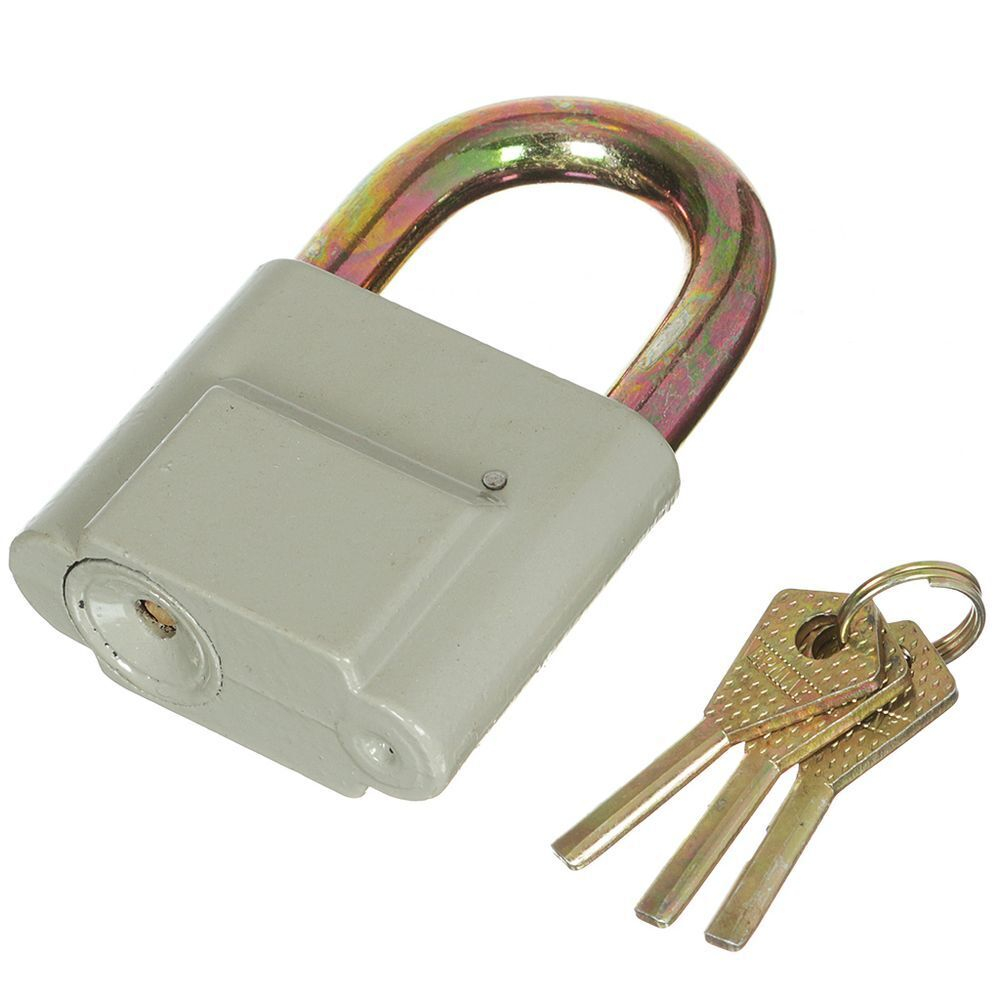 Замок навесной Ермак, AL870, 468-361, дисковый, 70 мм, 3 кл