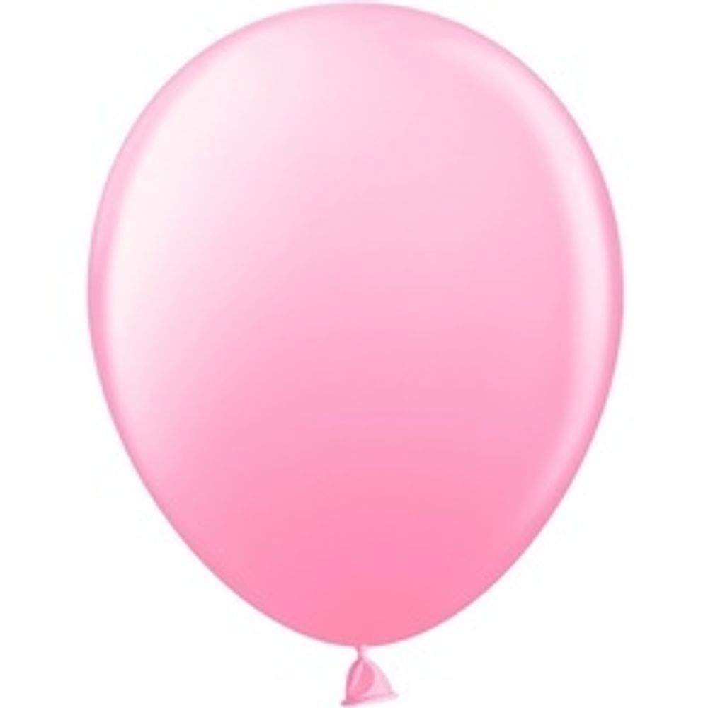 Шар (10"/25 см) Розовый, пастель 100 шт.