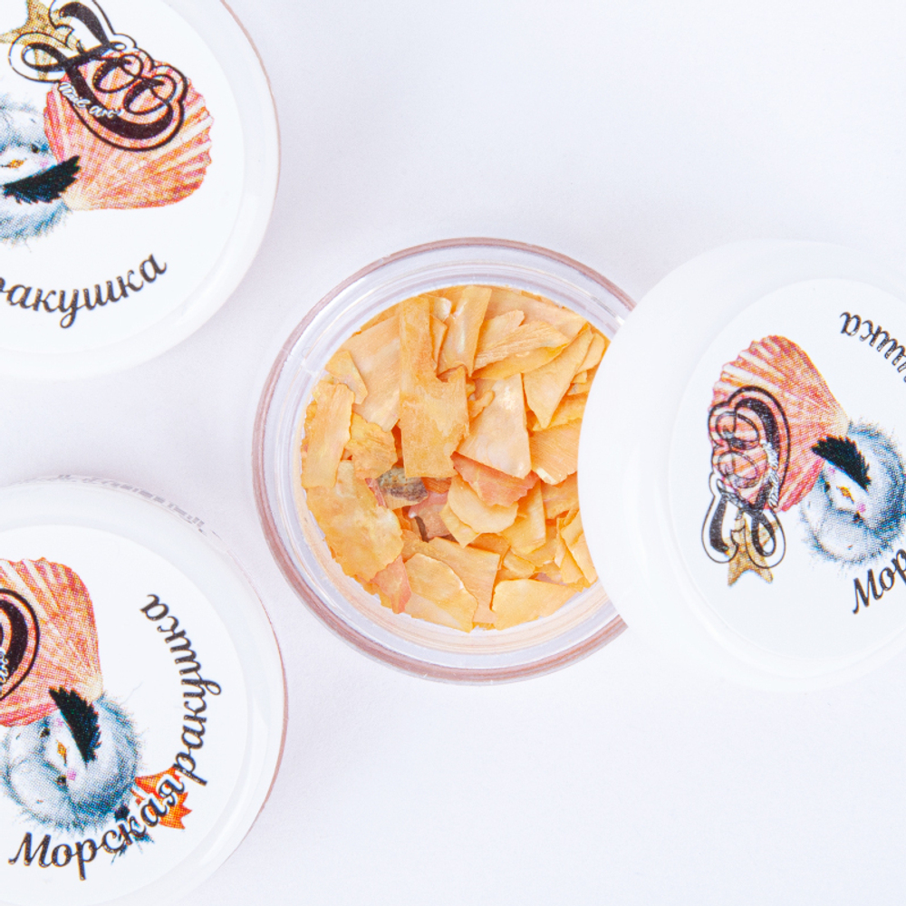1663 Микс "Морская ракушка" 1 г, ZOO NAIL ART