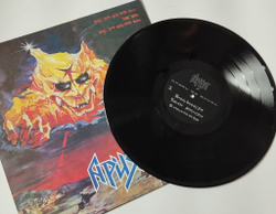 Винтажная виниловая пластинка LP Ария Кровь За Кровь (СССР 1991)