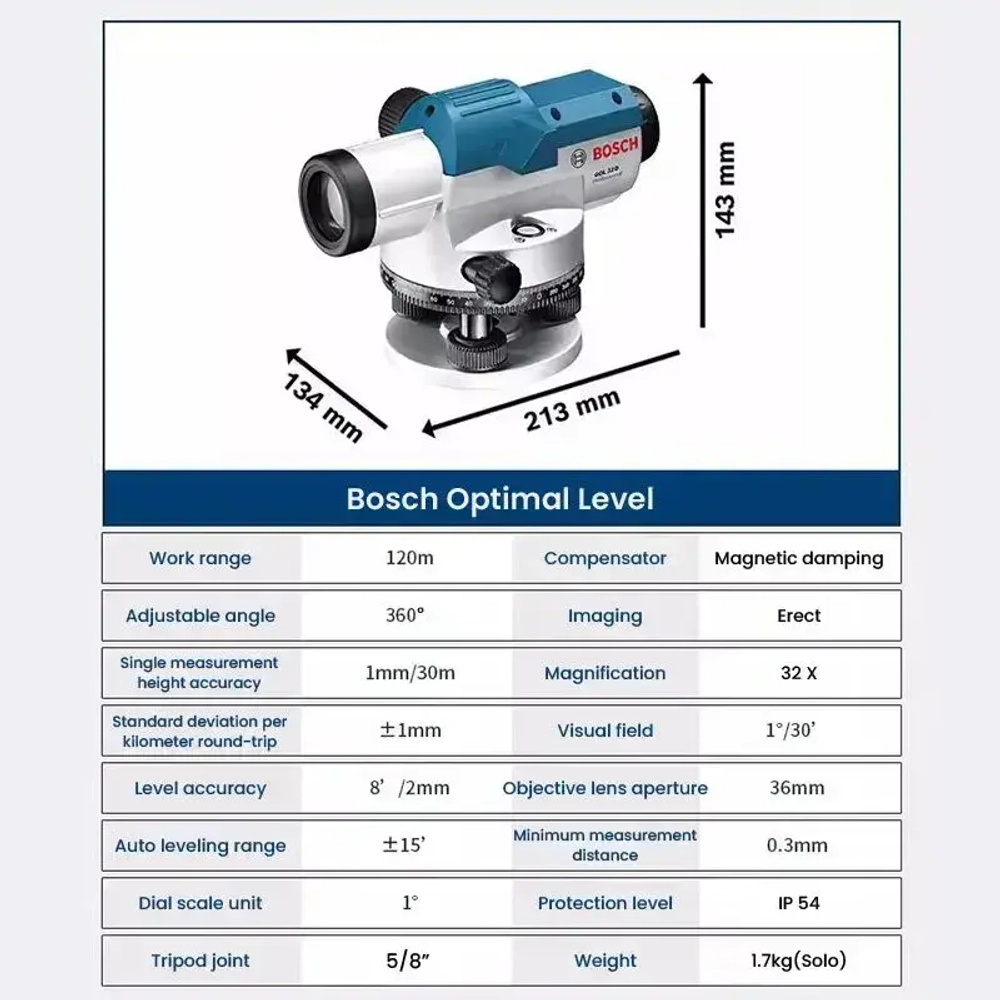 Bosch Оптический нивелир